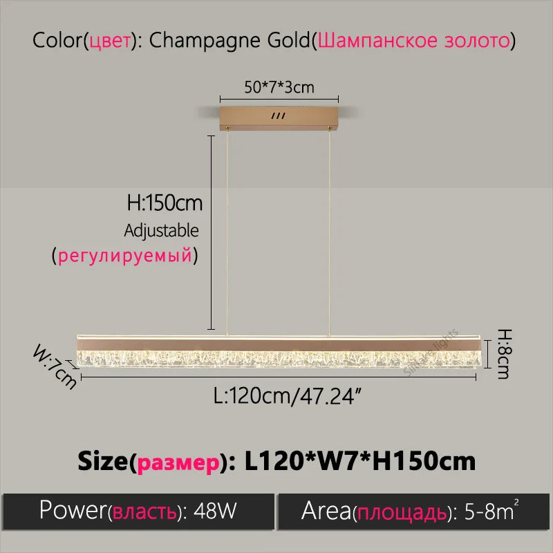 Restaurant-Pendelleuchten für Dach, Pendelleuchte im nordischen Stil, jetzt Stehtischlampe, Küchenlampen, Esstischlampe, LED-Kronleuchter