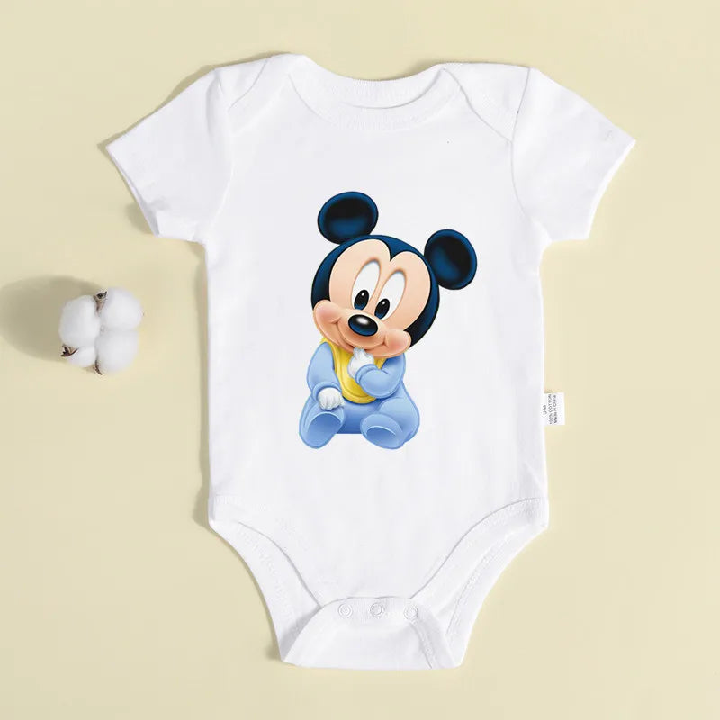 Baby Donald und Daisy Babykleidung Baumwolle Neugeborene Bodys Twin Junge Mädchen Onesie Sommer Overall