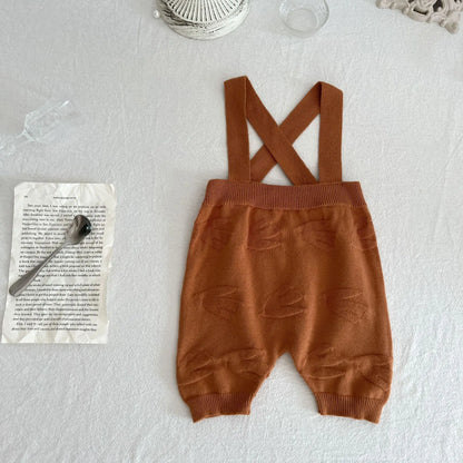 2022 Baby Strampler Sleeveless Herbst Kleinkind Mädchen Jungen Overall Gestrickte Solide Neugeborenen Kinder Kleidung Super Weiche Ein Stück Gesamt
