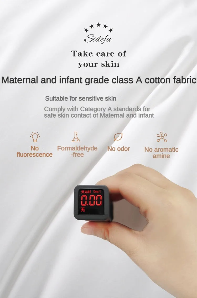 95% Goose Down Pillow White Cotton PillowCover Rectangle Bedroom Sleep 5-Star Hotel Pillow Low-Mid-high Pillows for Sleeping.