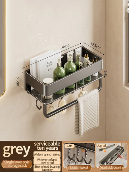 Bad regal Bad regal Toilette Aluminium Hänge gestell Bad Veranstalter hängen Küche Lagerung