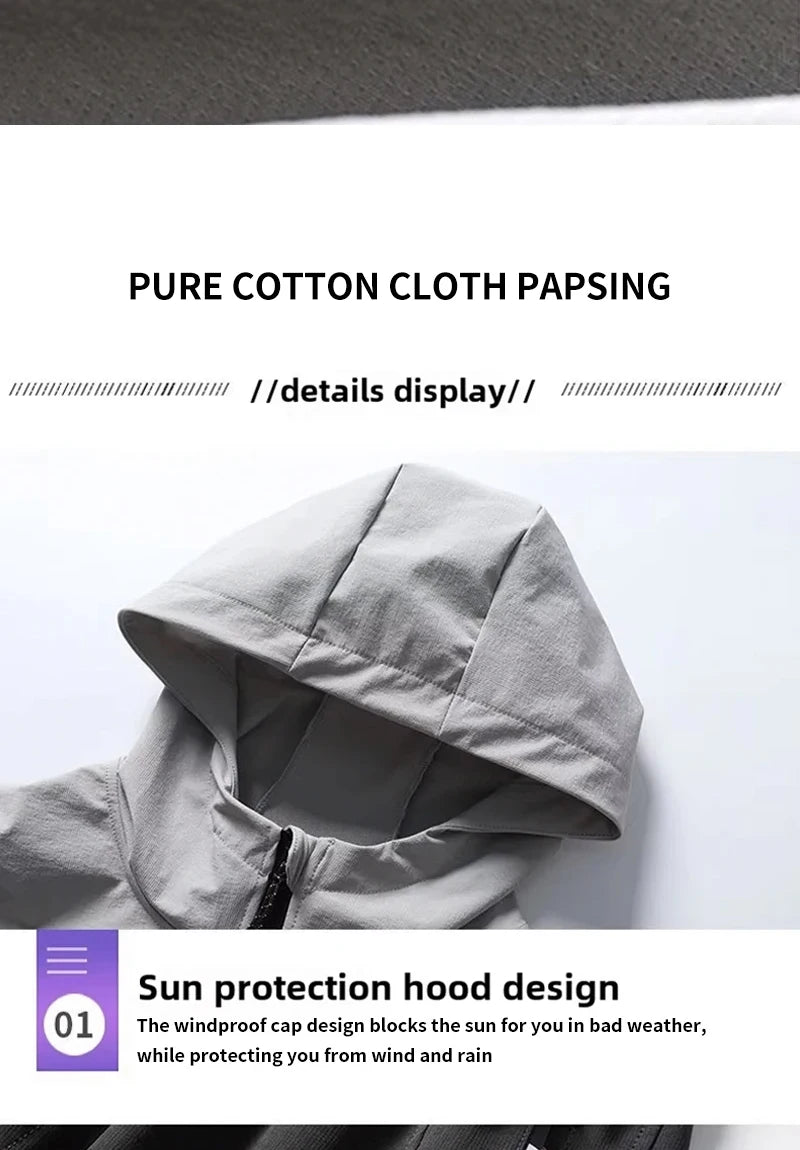 Men's Sportswear Set Quick-Dry Running Clothes Fitness Wear Morning Run Clothing Spring Autumn Basketball Training Jacket.