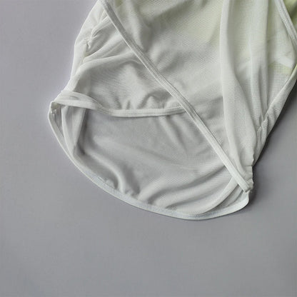 Sexy Mesh Slimming Yoga Suit for Women Gathering Together Sports Bra Fake Two Pieces of Quick Drying Training Pilates Cover Up.