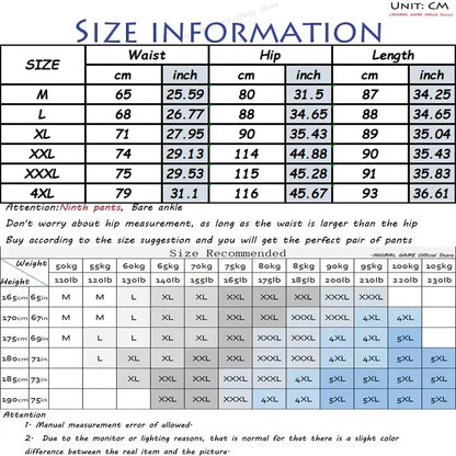 Mens Lightweight Cotton Pants Casual Solid Color Sweatpants Straight Drawstring Baggy Streetwear Breathable Ninth Pants.