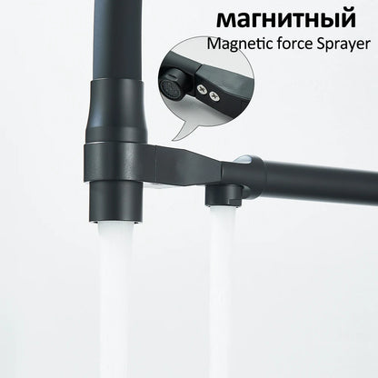 Filtered Kitchen Faucet Purification Tap With Magnetic Sprayer Kitchen Faucet Filtered Water Purification Feature Kitchen Tap
