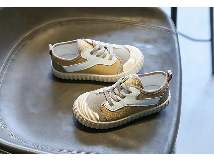 Kids Casual Shoes Boys Sneakers Girls Canvas Shoes Fashion Classic Breathable Soft Spring Autumn 2023 Brand New Children Shoes.