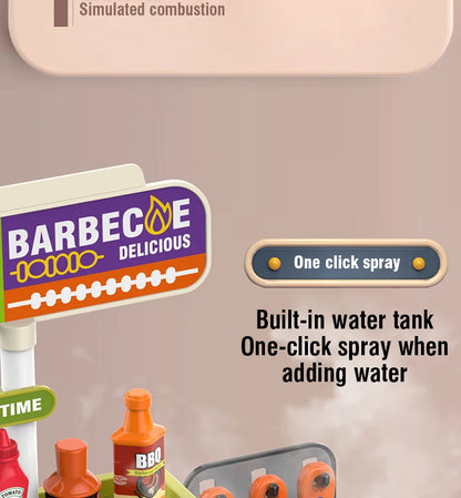 Kitchen Food Role Play Pretend Play Children Toy Ice Cream Candy Sweet Dessert Accessories Toys for Kid Christmas Birthday Gifts.