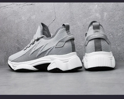 Zunehmende Herren-Turnschuhe, lässige Erhöhungsschuhe, 8 cm Höhenerhöhungsschuhe für den Sommer, atmungsaktive 6 cm Aufzugsschuhe.