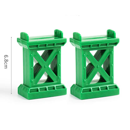 Train Tracks Wood Parts Railway Rails Racing Track Railway Bridge Fit Thomas Wooden Train Connector Children Toys Gifts For Kids.