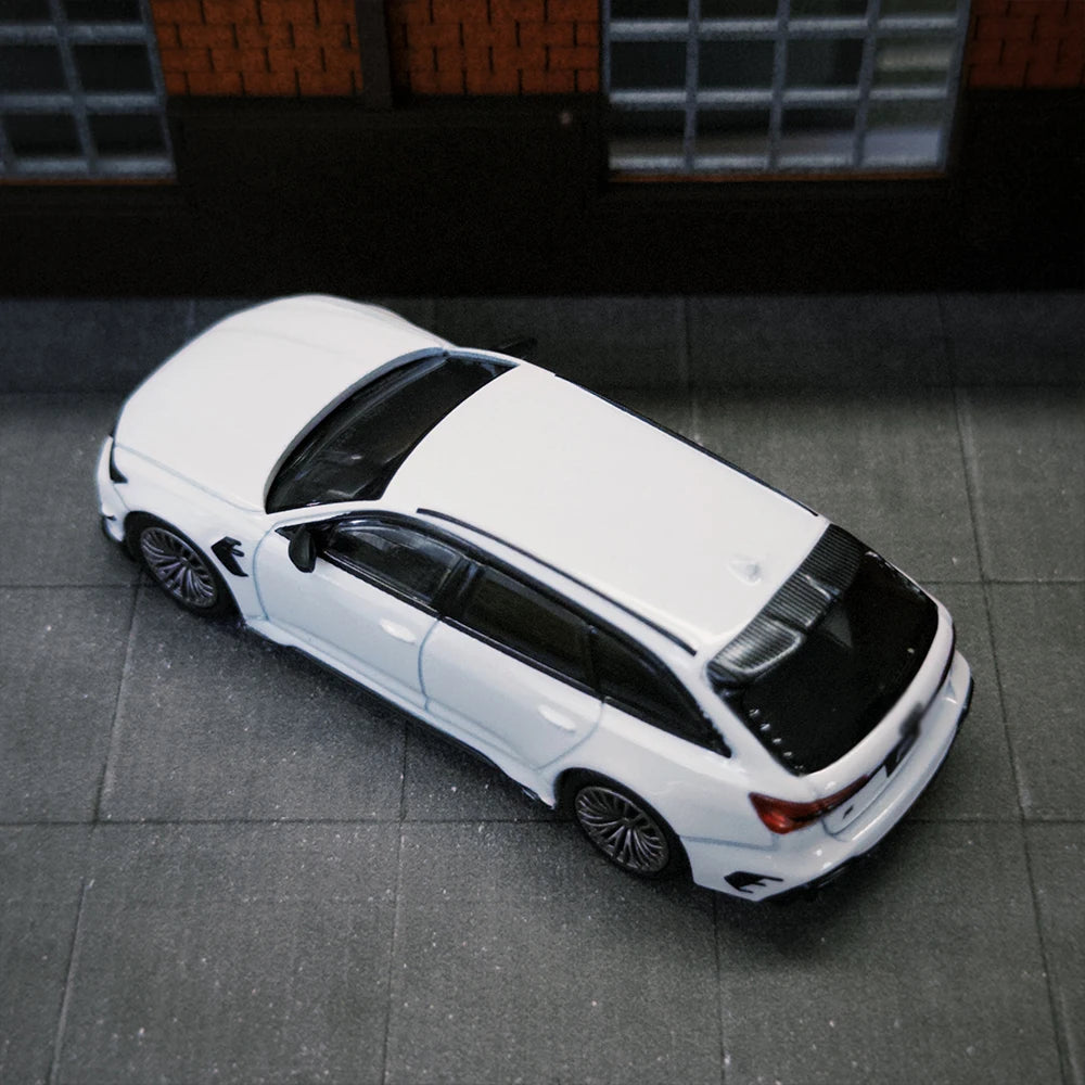 MGT 1/64 RS6 ABT Alloy Diecast Model Car Collection Toy Station Vehicle Gift For Adults （Without  packaging）.