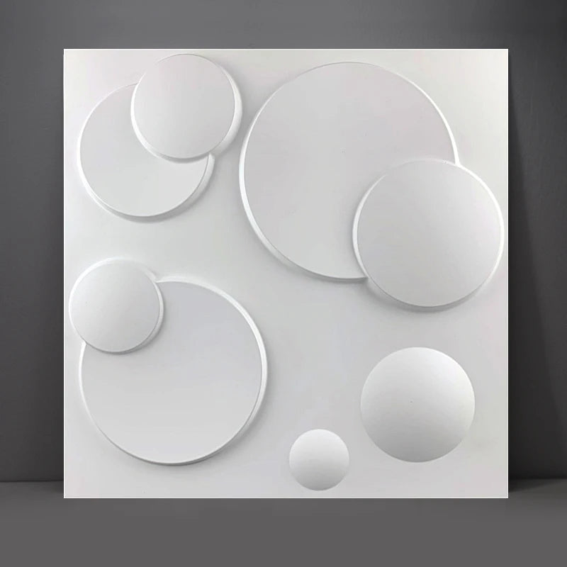 30cm 3D Wall Panel Wavy lines Decor Stone Brick Living Room TV Background Decal Tile Mold 3D wall sticker bathroom kitchen wall