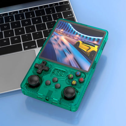 TOP Sale 4"IPS Big Screen R36S Plus Retro Handheld Game Console Linux 64-bit System RK3326 Portable Pocket ARKOS 2.0 R36SPLUS.