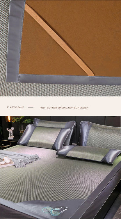 WOSTAR Summer cooling mattress 150 adult baby air conditioning cool sleeping mat cold bed sheet protection pad queen king size.