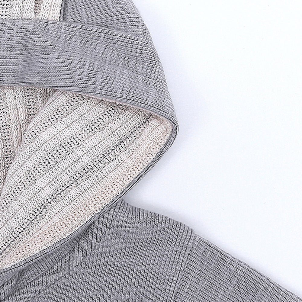 Melario Jungen Langarm Kleidung Baby Kinder Große Ohren Kaninchen Body Mädchen Baby Mit Kapuze Reißverschluss Creeper Strampler.