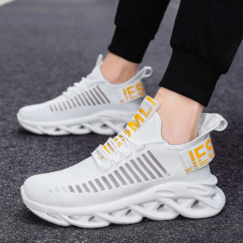 MAEDEF Shoes Men Sneakers Breathable Women Running Shoes Lightweight Anti-slip Sports Shoe Outdoor Lace Up Tennis Women Sneakers.