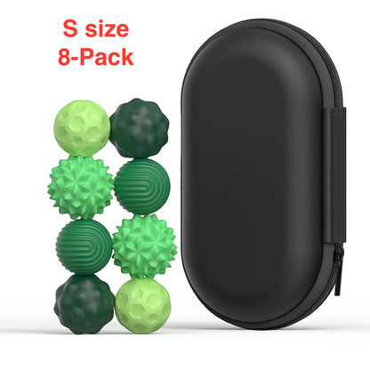 Magnetic Balls Fidget Toy,EDC Anti Stress Relief Toy Antistress Anxiety Sensory Magnet Fidgeting for Adult Kids Autism ADHD Gift