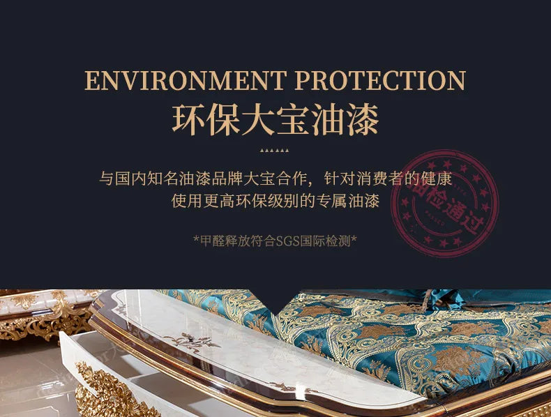 Europäische Prinzessin Bett Schlafen Ästhetik Hochzeit Hohe Qualität Erwachsene Ungewöhnliche Designer Bett Schlafzimmer Mode Muebles Möbel