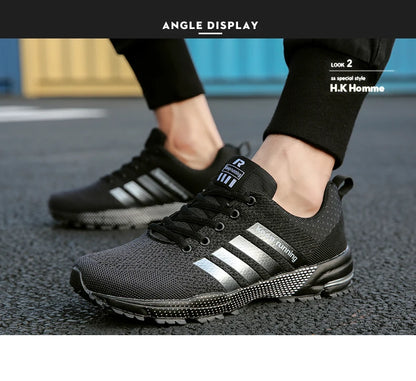 Fashion Sneakers Men Shoes Casual Chunky Breathable Basketball Shoes Light Plus Size Summer Non-slip Run Sports Vulcanize Shoes