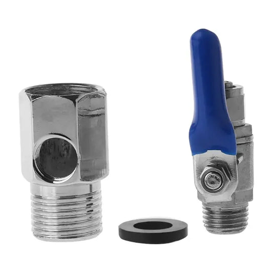 Water Purifier Reverse Osmosis Three-way Inlet Ball Valve Group 1/2 "BSP to 1/4" Pipe Aquarium Water Diversion Equipment