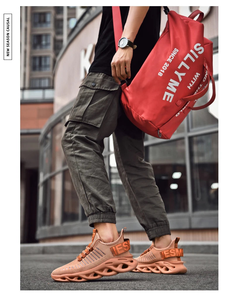 Men Shoes Comfortable Sneakers Breathable Running Shoes for Men Mesh Tenis Sport Shoes Waling Sneakers.