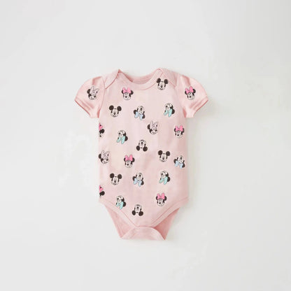 Mickey Mouse Baby Boy Stram pler Baumwolle lange Ärmel Baby Baby Boy Mädchen Overall Baby Mädchen einteilig & Body.