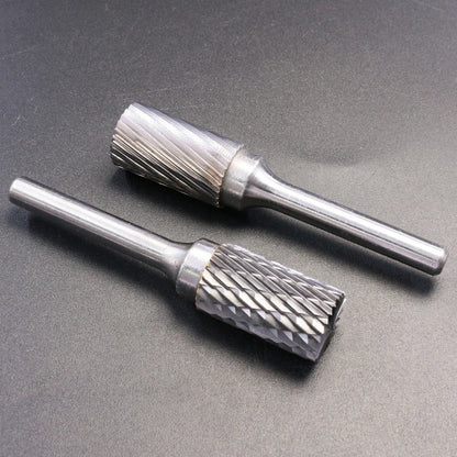 AX Double Cut Wolframkarbid Rotary File Bohrer Fräsen Carving Bit Point Burr Die Grinder Schleiflegierung Schleifkopf Werkzeug