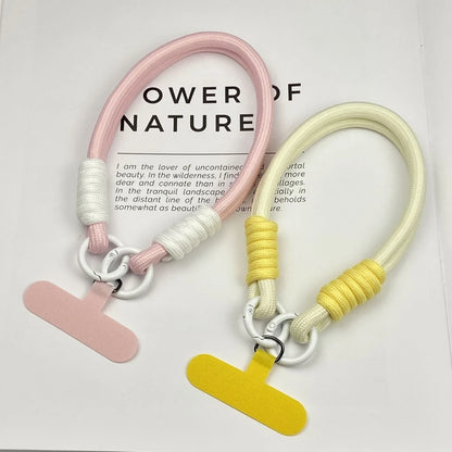 Kawaii Cloud Star Lanyard Short Wrist Strap Cute Phone Accessory for Mobile Camera.