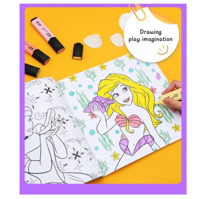 6 PCS Highlighter Marker 6 Fluoreszierende Makronen Farben, Hohe Qualität Rechteckige Marker Student Schreibwaren Büro Schule Kunst Verwenden.