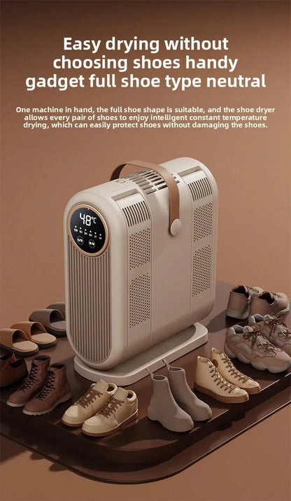Portable Foldable Electric Shoe Dryer UV Blue Light UV Sterilization Deodorizing Shoe Dryer Fast Drying Household Shoe Dryer.