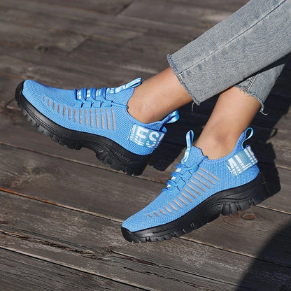 new Shoes for Man	Summer Walking Comfort Platform Sneakers Mesh Fashion Design Breathable Travel Training Jogging Shoes 36-46.