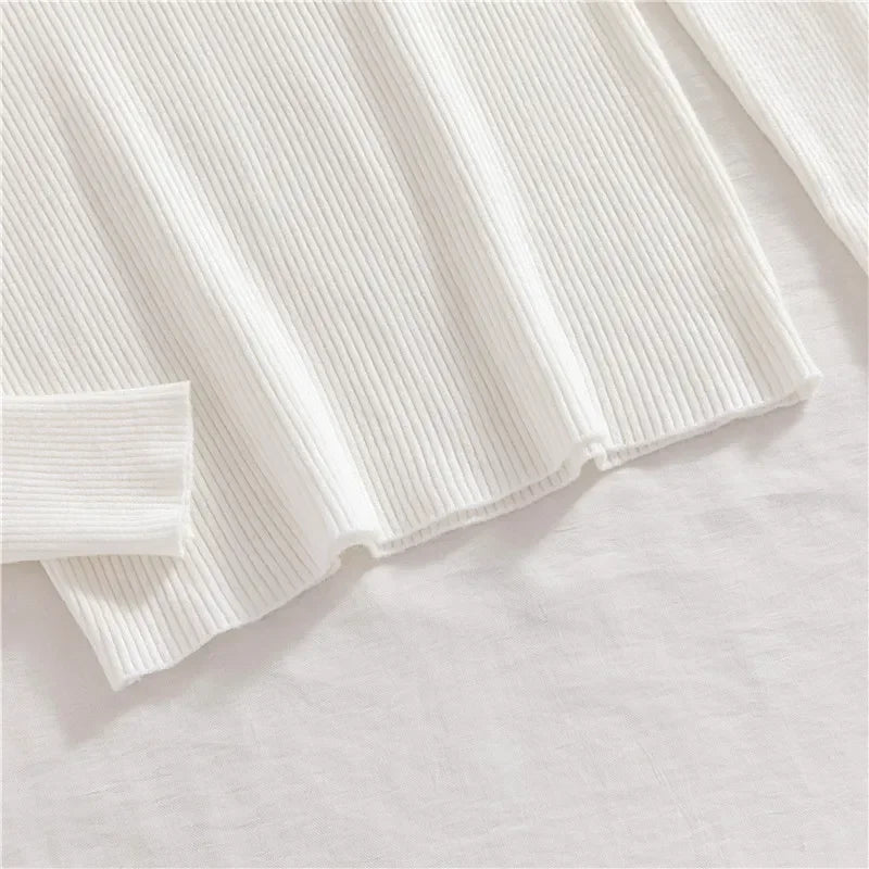 Frauen einfarbig lange Ärmel Roll kragen pullover Strick pullover grundlegende weiche Pullover einfache elegante Mode neu