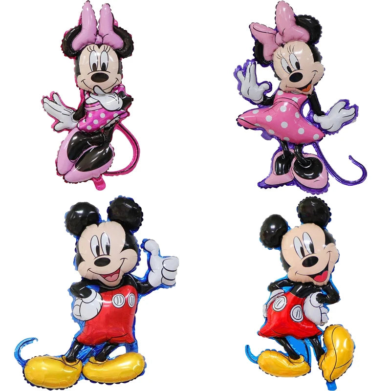 Cartoon Mickey und Minnie Folienballon Mickey Mouse Heliumballon Geburtstag Party Dekoration Kinder Babyparty Globos.