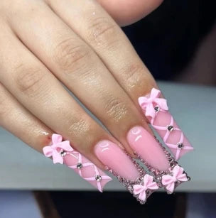 24Pcs/set Almond Press-On French Nail Tips Green Cat Eye False Nails Simple&Elegant Wearable Nail Art for Women&Girls Daily Wear