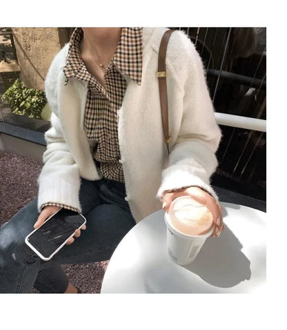 Fashion Casual Women's Plaid Shirt Autumn New Boutique Ladies Blouse and Tops Female Long Sleeve Blouses Clothes.