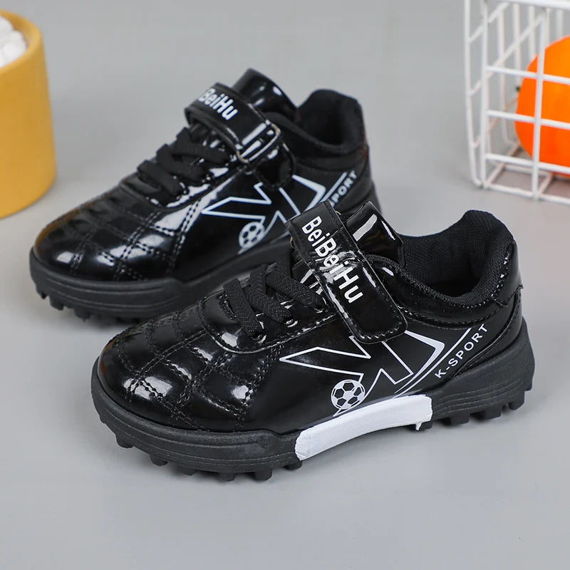 Soccer Cleats for Kids 2024 New Children Football Cleats Fashion Firm Ground Soccer Shoes