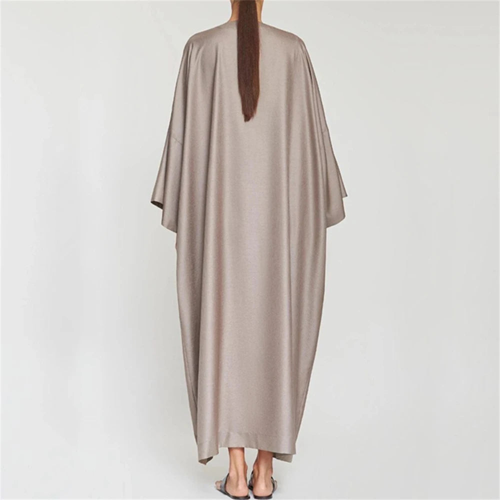 Ramadan Prayer Clothes Dubai Abaya Kimono Kebaya Turkey Islam Muslim Modest Dress Abayas For Women Kaftans Robe Femme Musulmane.