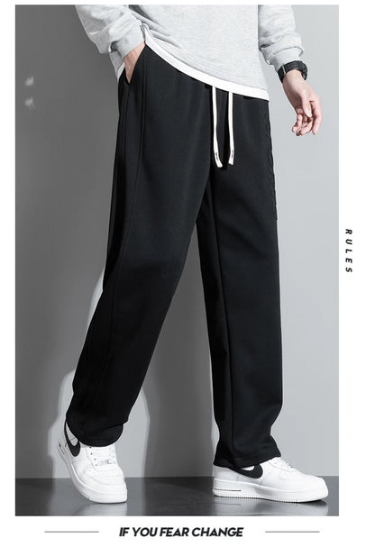 Extra Long leg Length Men's Tall Pants Elastic Waist Sweatpant Male Black Stretch Sport Jogger Trouser 190 Cm 195 107 115 200cm.