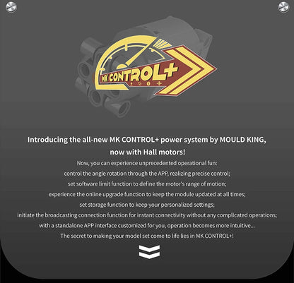 Mould King 17075 Technical Car Toys The RC Motorized LTM 1110 Crane Building Block Heavy-Duty Truck Brick Kids Christmas Gift.