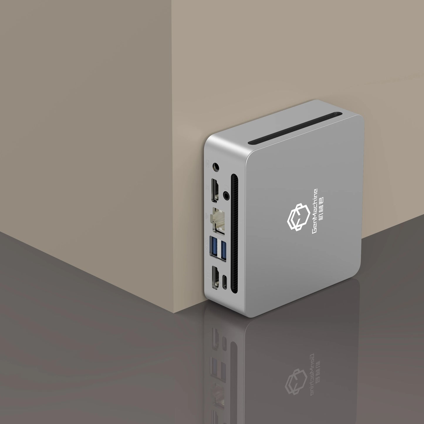 GenMachine Mini PC AMD Ryzen3 5300U Win10/11Pro R3 5300U RAM 64G SSD 2TB Dual Channel Office Gaming Computer pc gamer diy gift.