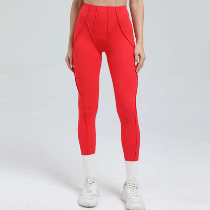 Seamless Yoga Leggings Pants Sports Fitness High Waist Peach Hip Raise Training Trousers Running Workout Gym Leggings for Women