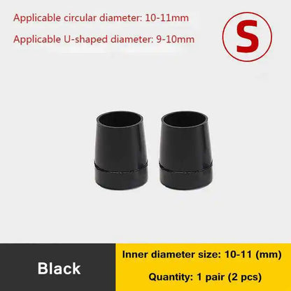 2Pcs Non-slip Wearable Heel Cover Round Woman High heels Protective Cover TPU/PVC Material Soft Damping Silencer Heel Protector