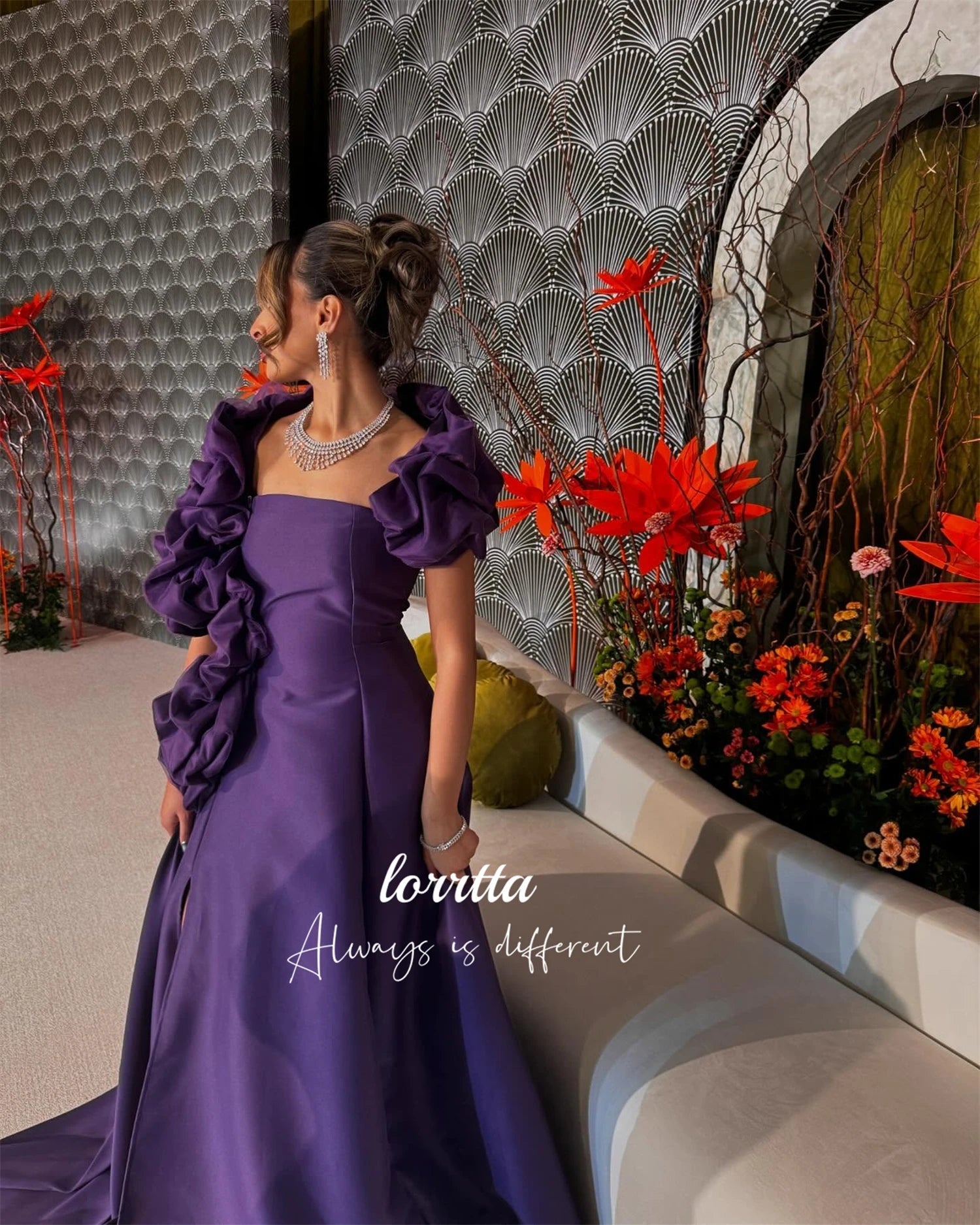 Loretta Maßgeschneiderte Robe Abendkleid Robes De Cocktailkleider Formelle Kleider Frau Elegantes Damenkleid Party Besondere Anlässe.