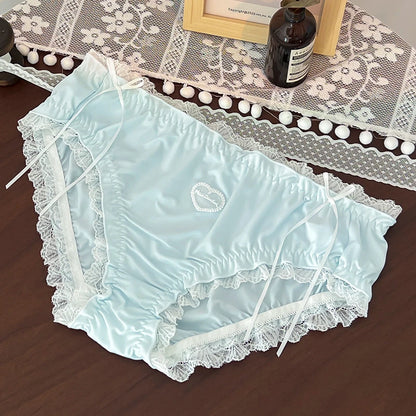 Sexy panties Plus size ropa interior femenina lace lenceria sweet calzones para mujer high elasticity underwear women Lingerie.