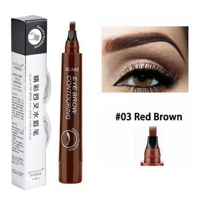 Eyebrow pencil Waterproof Permanent Long Lasting High quality professional makeup for women Cheap Cosmetics Enhancer.