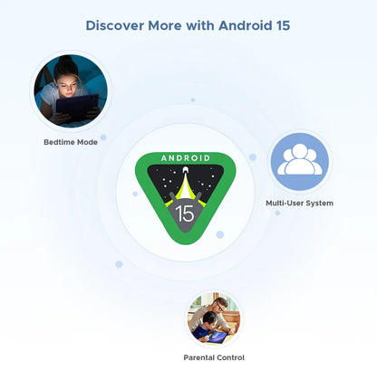 DOOGEE Tab G6 2 IN 1 Smart Tablet PC 11'' Screen Android 15 30GB RAM(6+24) 256GB ROM 8000mAh Battery Dual Speakers Widevine L1