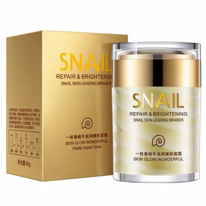 Snail Collagen Face Cream Whitening Moisture Anti Aging Facial Firming Cream Anti Wrinkles Eye Bags Korean Skin Care Product 60g.
