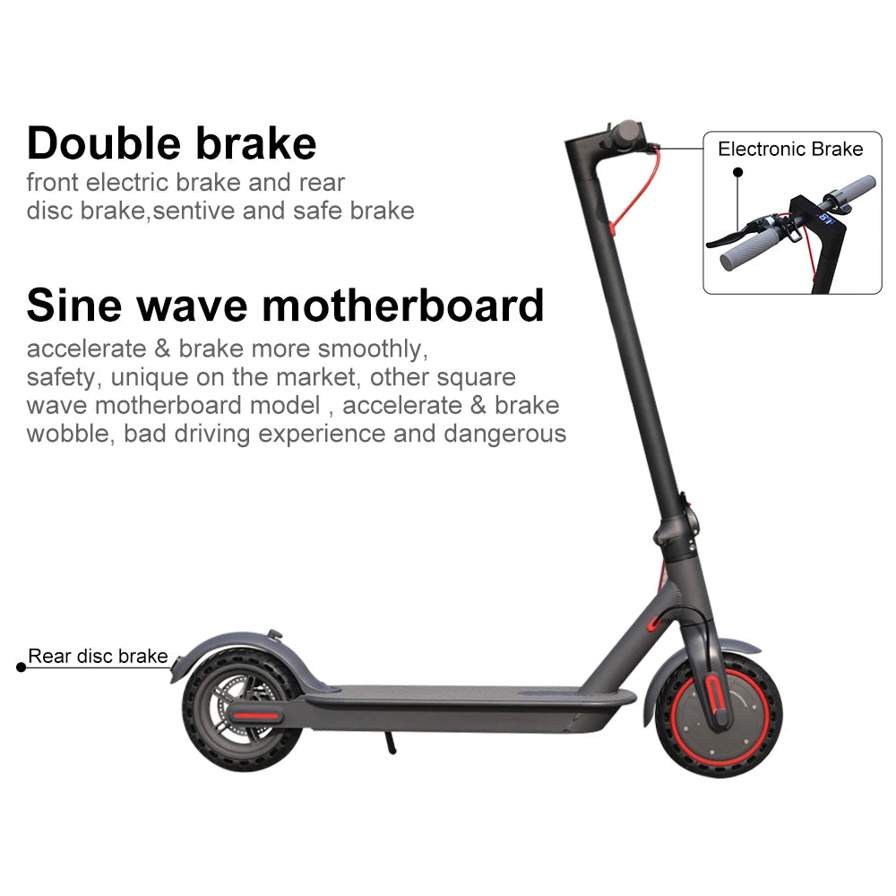 JUICEASE 365GO Adult Electric Scooter Max Speed 31km/h Max Range 20km For Xiaomi 350W Motor 36V with Smart APP Foldable EScooter.