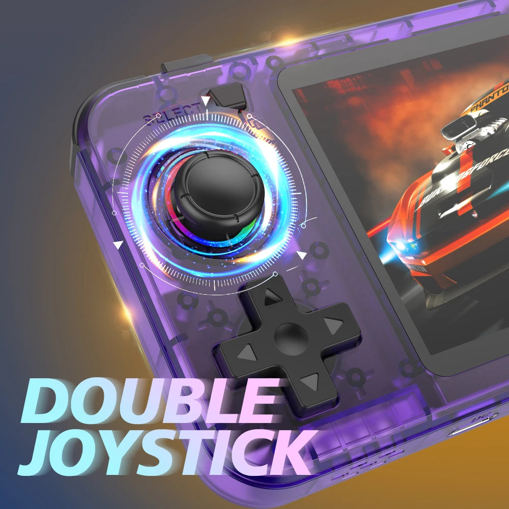 BOYHOM New R36H Retro Handheld Console Open-Source Linux System Classic Game Consoles 3.5 inch IPS Screen Portable Video Player.