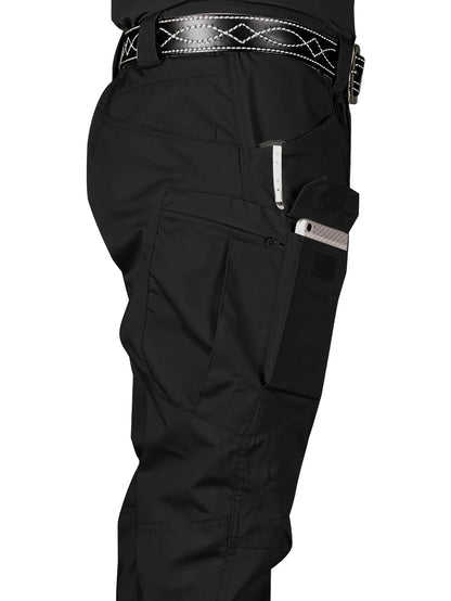 Men's Outdoor Multi Functional Tactical Pants, Multi Pocket Outdoor Hiking Sweatpants, Water-repellent, wear-resistant