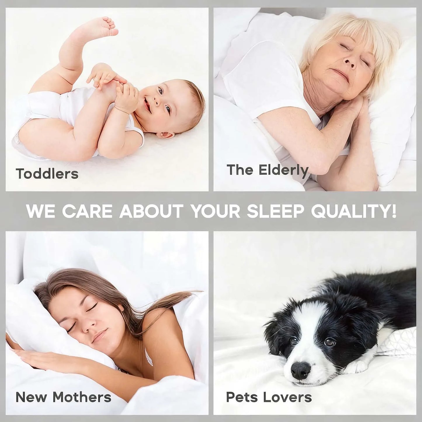 Cooling Quilted Fitted Mattress Pad Soft Noiseless Skin-friendly Bedspread Machine Washable Comfort  Mattress Protective Cover.